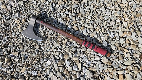 Customizing Cold Steel Viking Hand Axe