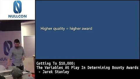 Getting to $10,000 the variables at play in determining bounty awards by Jarek Stanley