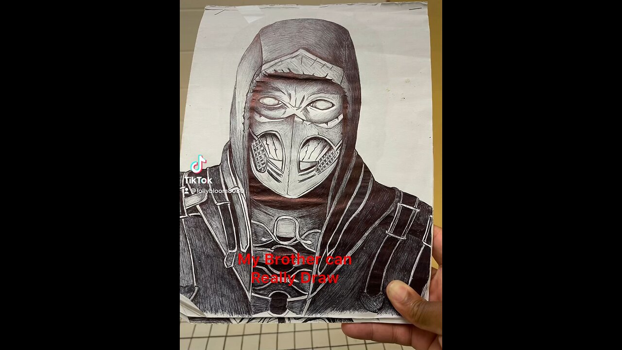 My Brother can really draw