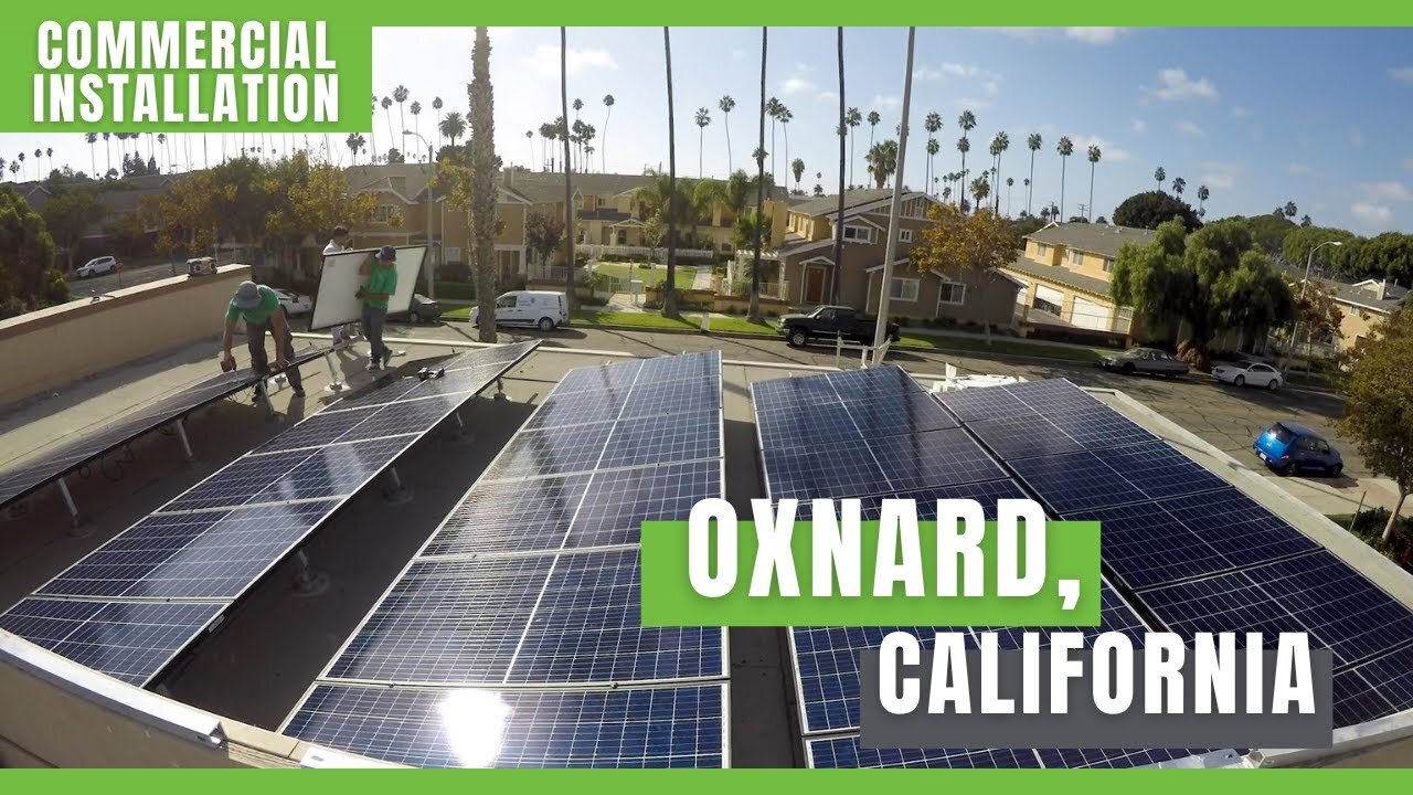 Commercial Solar Installation Green Home Systems Oxnard