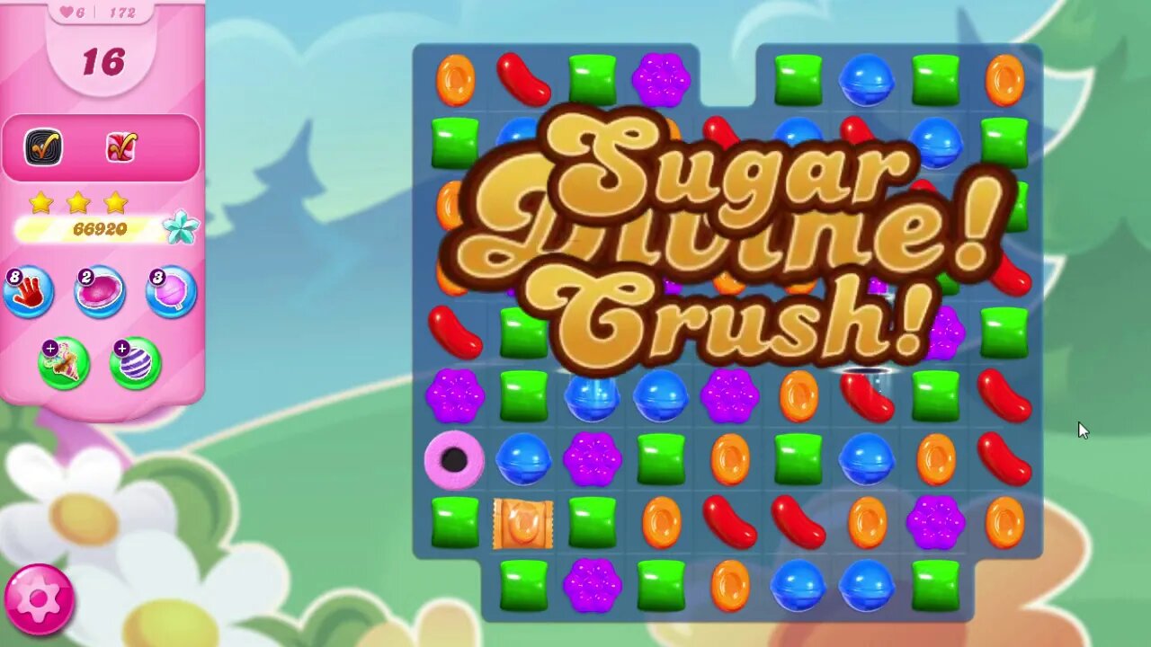 Candy Crush Saga Level 172