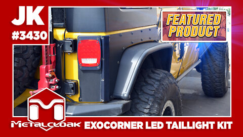 Featured Product: JK Wrangler ExoCorner LED Tail Light Kit