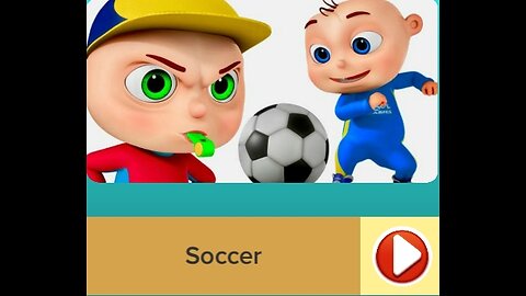 Foot bol match cartoon video ||zool babies