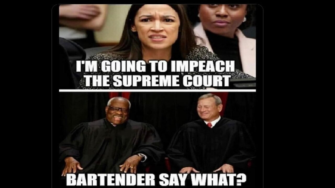 AOC introduced articles to impeach Supreme Court Clarence Thomas and Samuel Alito