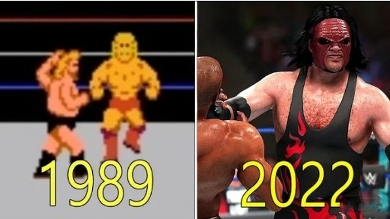 Evolution of WWE 1989 to 2023