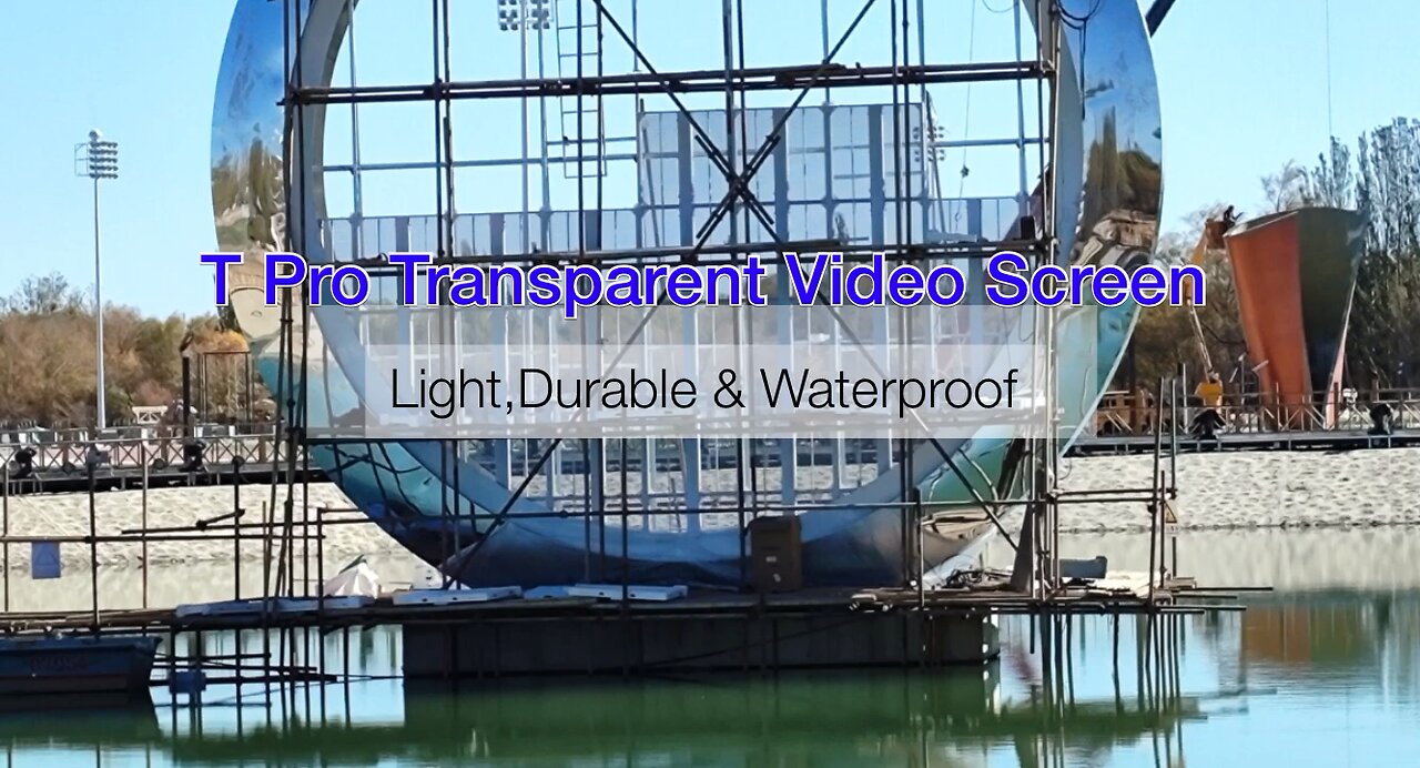 Outdoor Transparent Video Screens For Events