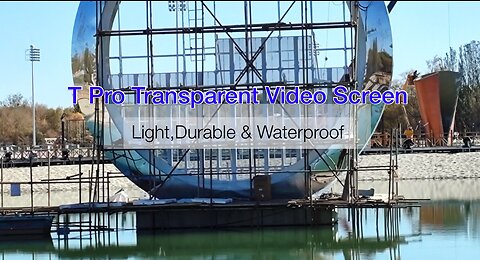 Outdoor Transparent Video Screens For Events