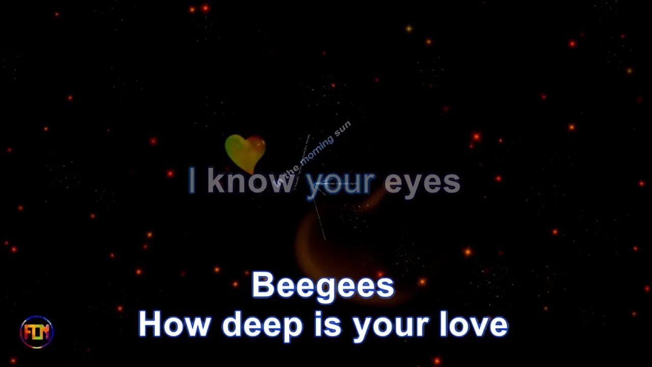 Beegees - How deep is your love - Lyrics Paroles Letra