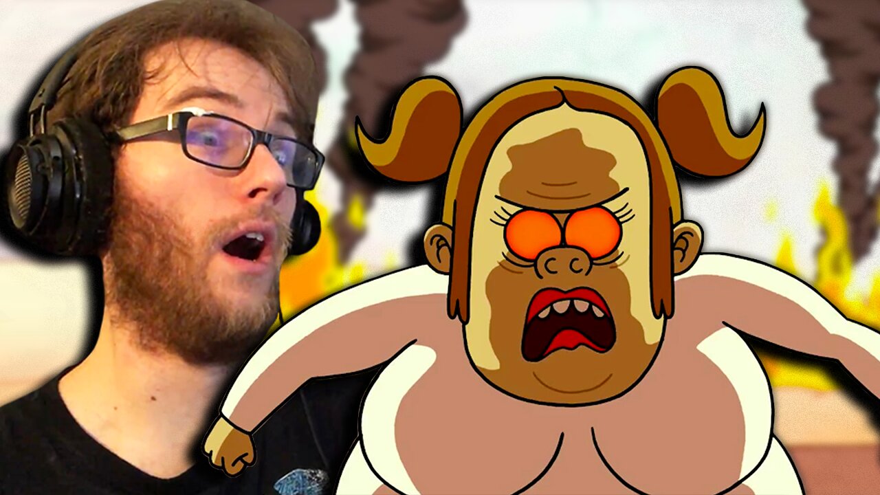 MUSCLE WOMAN | Regular Show Reaction