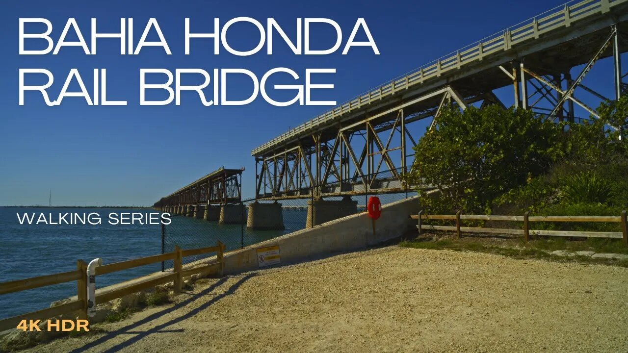 Exploring Bahia-Honda Rail Bridge #walkingtour #abandoned