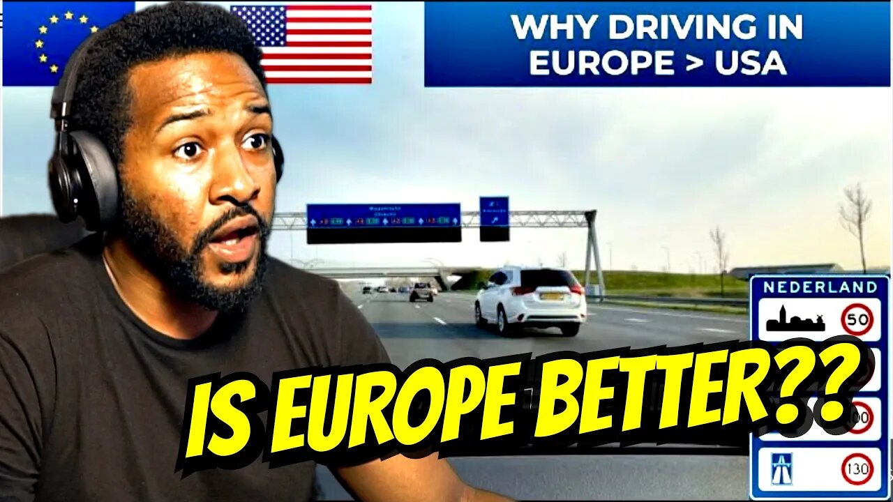 Is Driving In Europe BETTER Than America? | Reaction