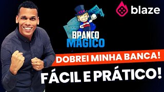 DOBRANDO A BANCA NA BLAZE DOUBLE COM O BRANCO MÁGICO