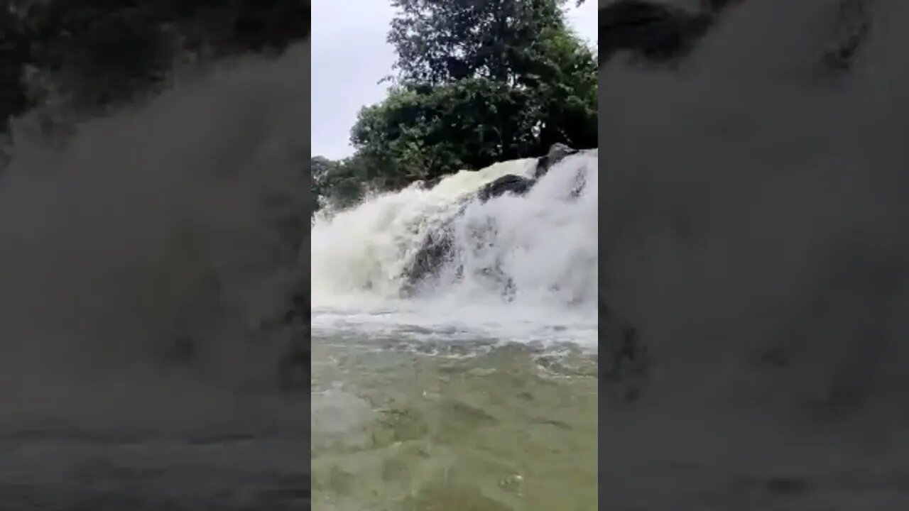 Beautiful view 💦 #waterfall #short