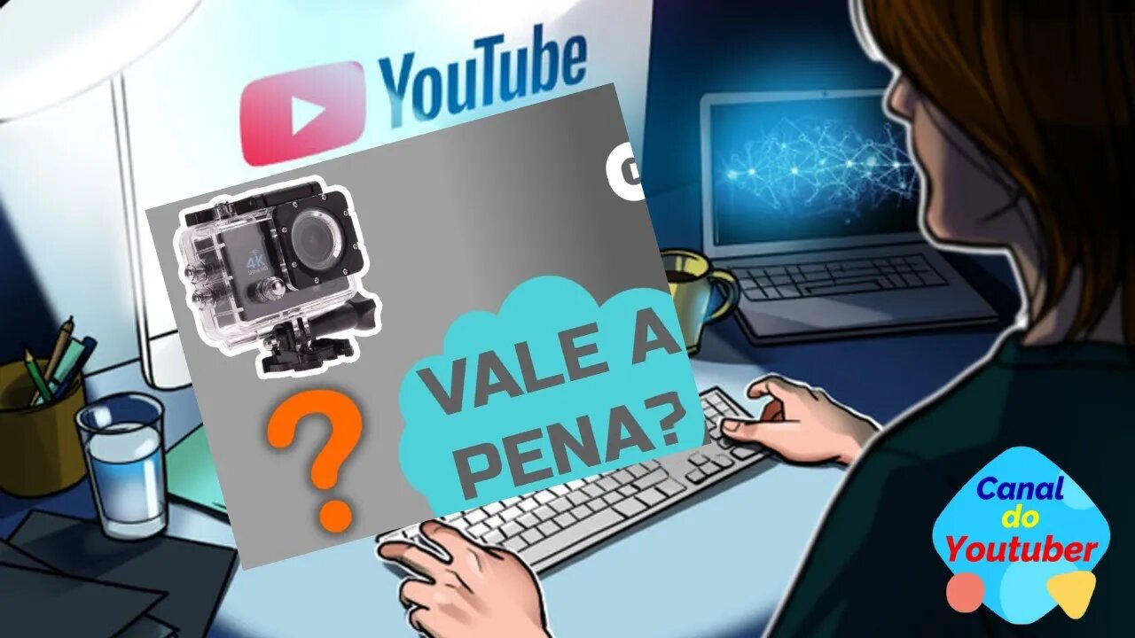 Vale a Pena Usar Uma Câmera Esportiva Para Gravar Vídeo no YouTube