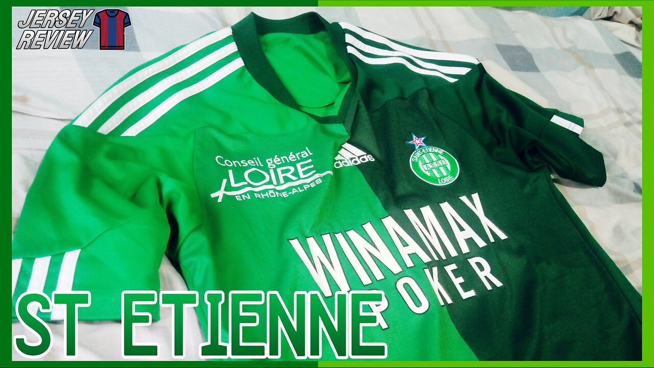 Saint Etienne 2010-11 Home kit - A very Simple and Straightforward St Etienne jersey - JERSEY REVIEW