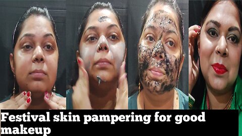 Skin care for glowy makeup, skin pampering 2023!!