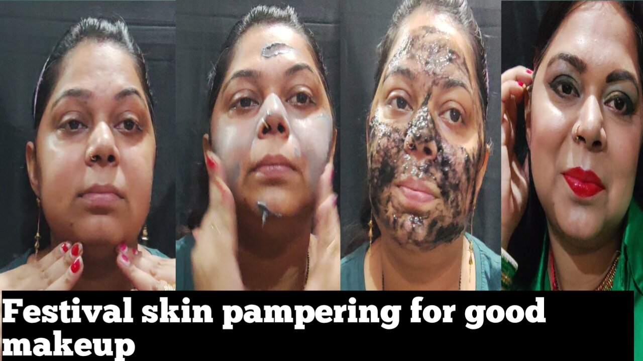 Skin care for glowy makeup, skin pampering 2023!!