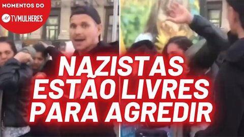 Nazista humilha mulheres na Ucrânia | Momentos