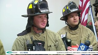 Las Vegas first responders climb to the top of The STRAT to honor 9/11 heroes