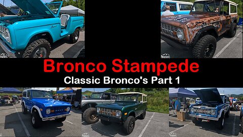 2023 Bronco Stampede in Pigeon Forge TN - Classic Broncos pt1