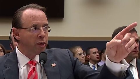 Jim Jordan VS Rod Rosenstein