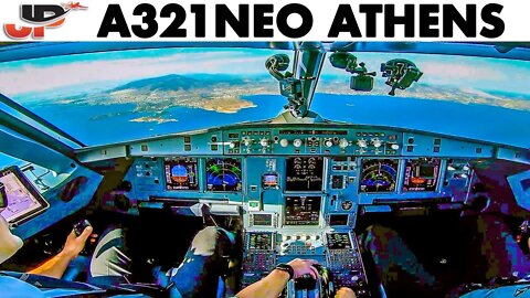 AEGEAN🇬🇷 Airbus A321NEO landing at Athens Airport