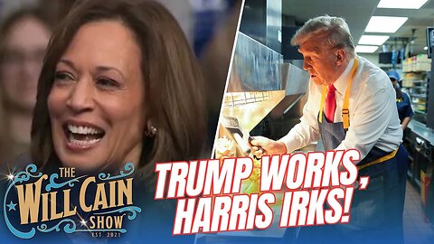 Harris mocks Christians! PLUS, Trump works McDonald's, Rogan podcast next?