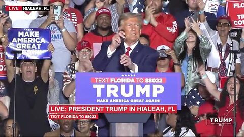 LIVE: President Trump in Hialeah, FL