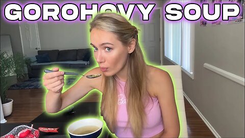 Gorohovy! Sweat Pea and Onion Soup! I Make A Russian Recipe With You!