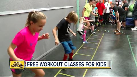 Pasco County gym offers FREE workouts for kids to curb childhood obesity