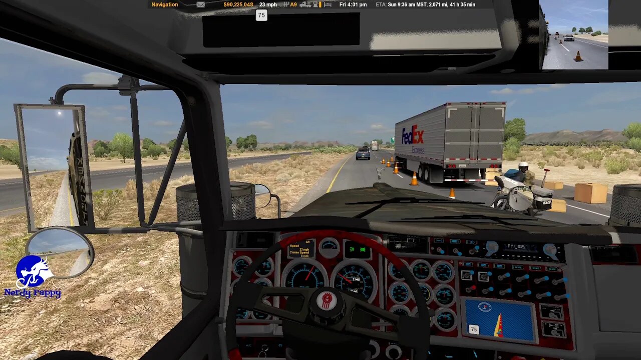 New Mic Test - Short Video - Hauling vehicles with the Kenworth 900L