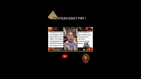 THE STOLEN LEGACY PART I …THE CULT OF OSIRIS