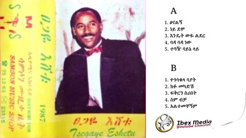 ፀጋዬ እሸቱ 1987 ዓም ሙሉ አልበም | Tsegaye Eshetu Full Album | Ethiopian Music