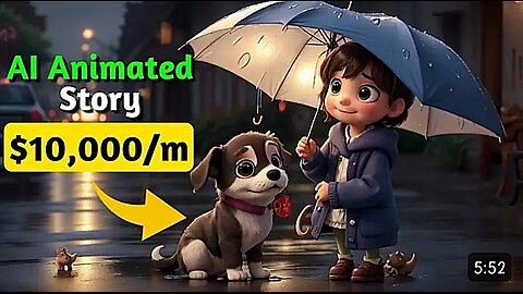 🤑Earn $10,000 per month-create AI animated story vedios with ChatGPT