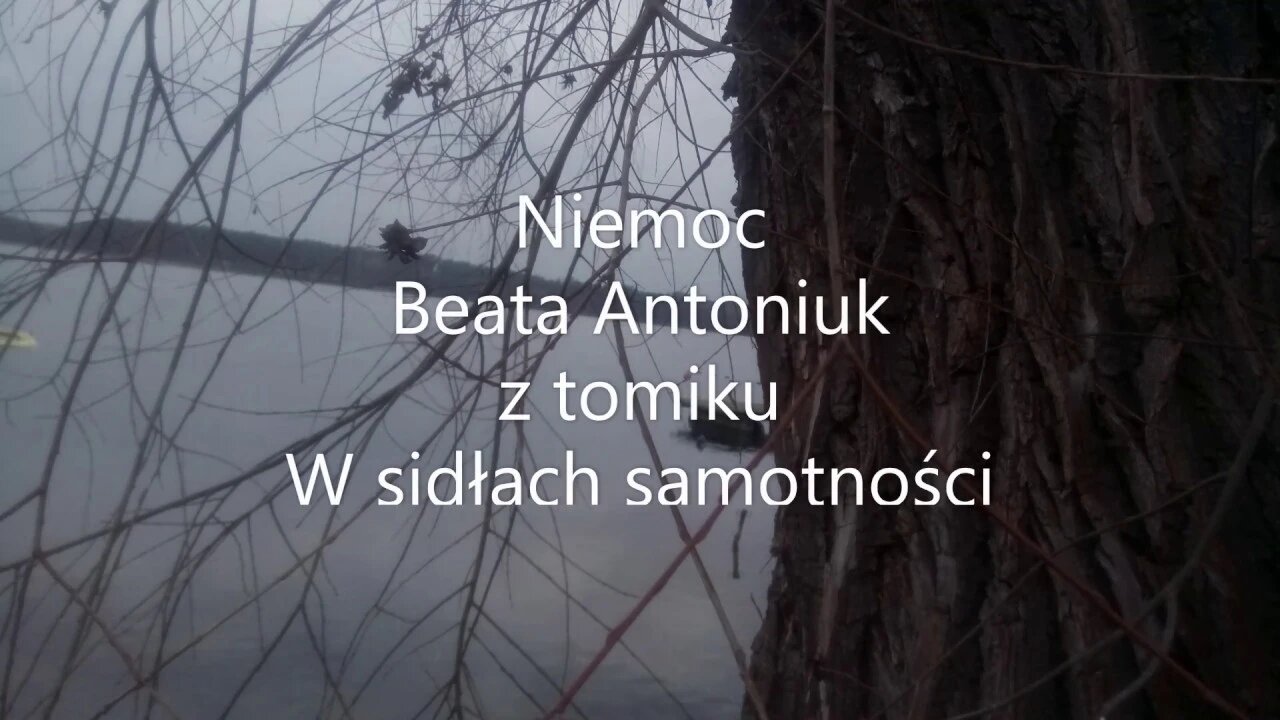 Niemoc - Beata Antoniuk z tomiku W sidłach samotności