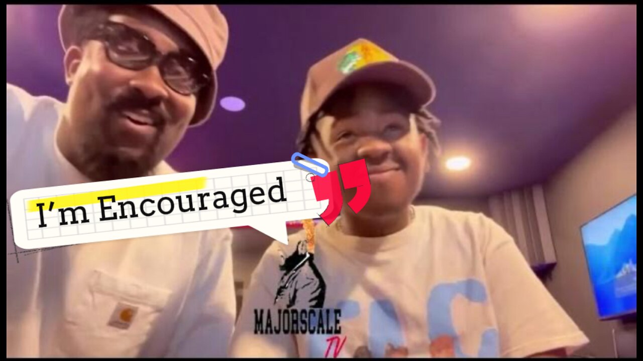 This is dope! Denzell Lavell with the vocals & Mylan Pheloan on organ #ThomasWhitfield #ImEncouraged