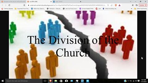 Conviction and division
