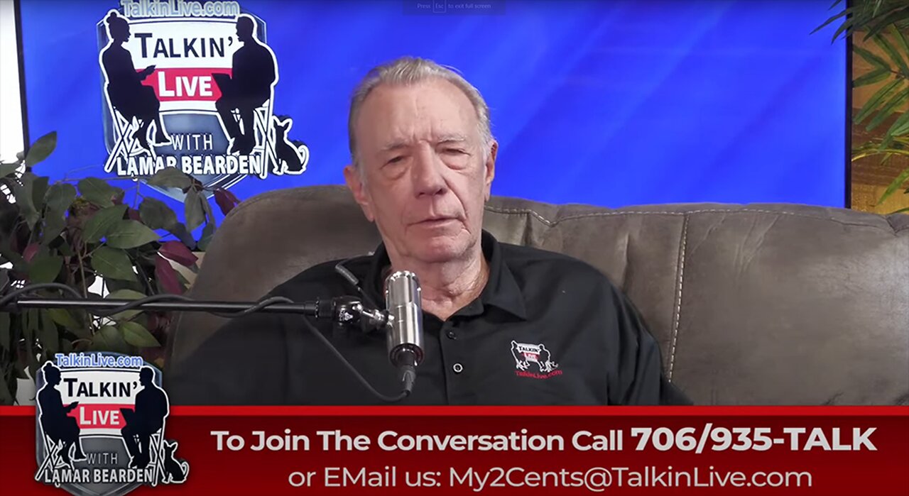 Talkin Live 11-28-2023 The Problems with America...