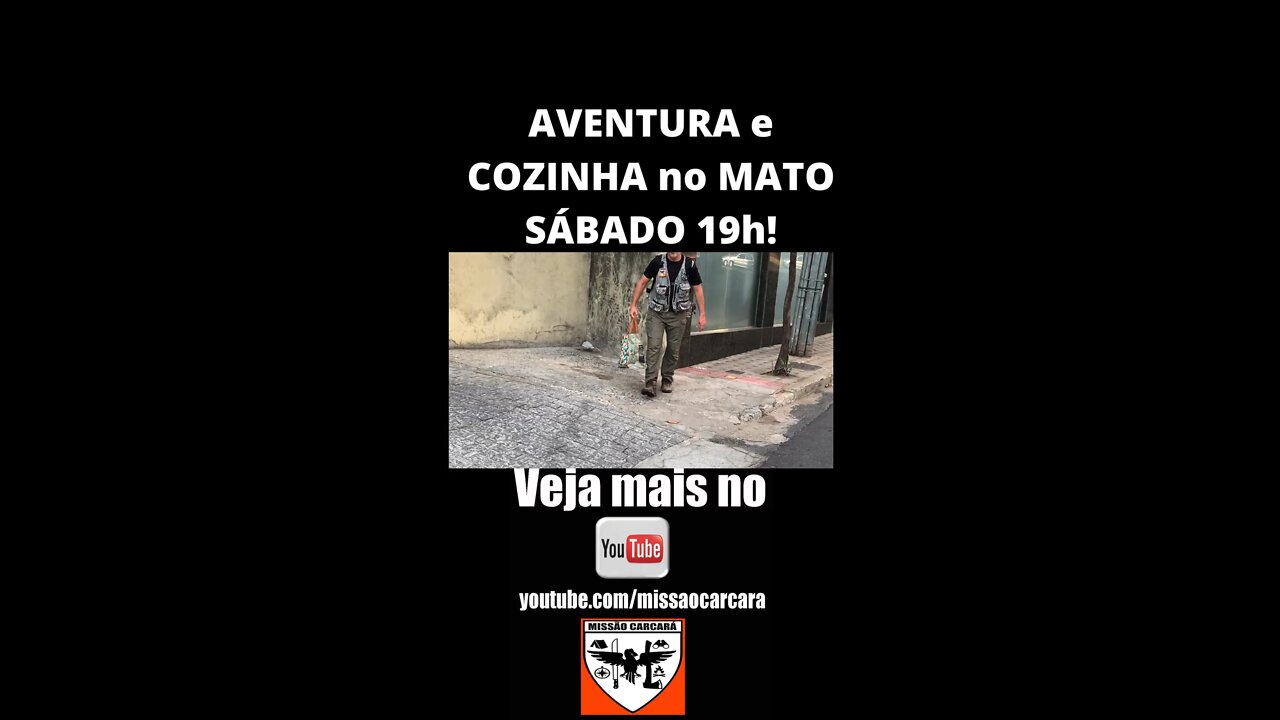 Cozinhar no mato com os amigos? Minha próxima aventura!