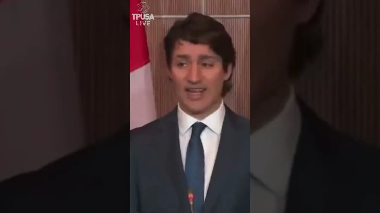 JUSTIN TRUDEAU IS SHOCKED PEOPLE DON’T TRUST THE CANADIAN GOVERNMENT