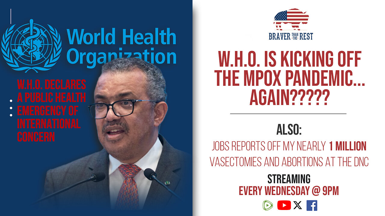 WHO Declares MPOX International Health Emergency | Are we in for another Pandemic? | Trump 2024