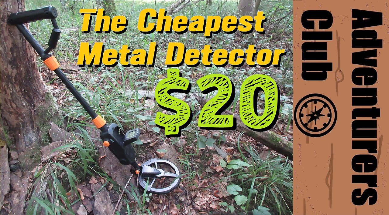 Adventurers Club 🧭 Testing the world's cheapest Metal Detector on Amazon