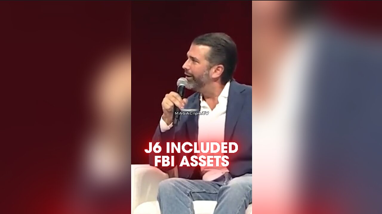 Tucker Carlson & Trump Jr: The FBI Couldn't Release J6 Footage Because it Would Expose Their Assets - 9/29/24