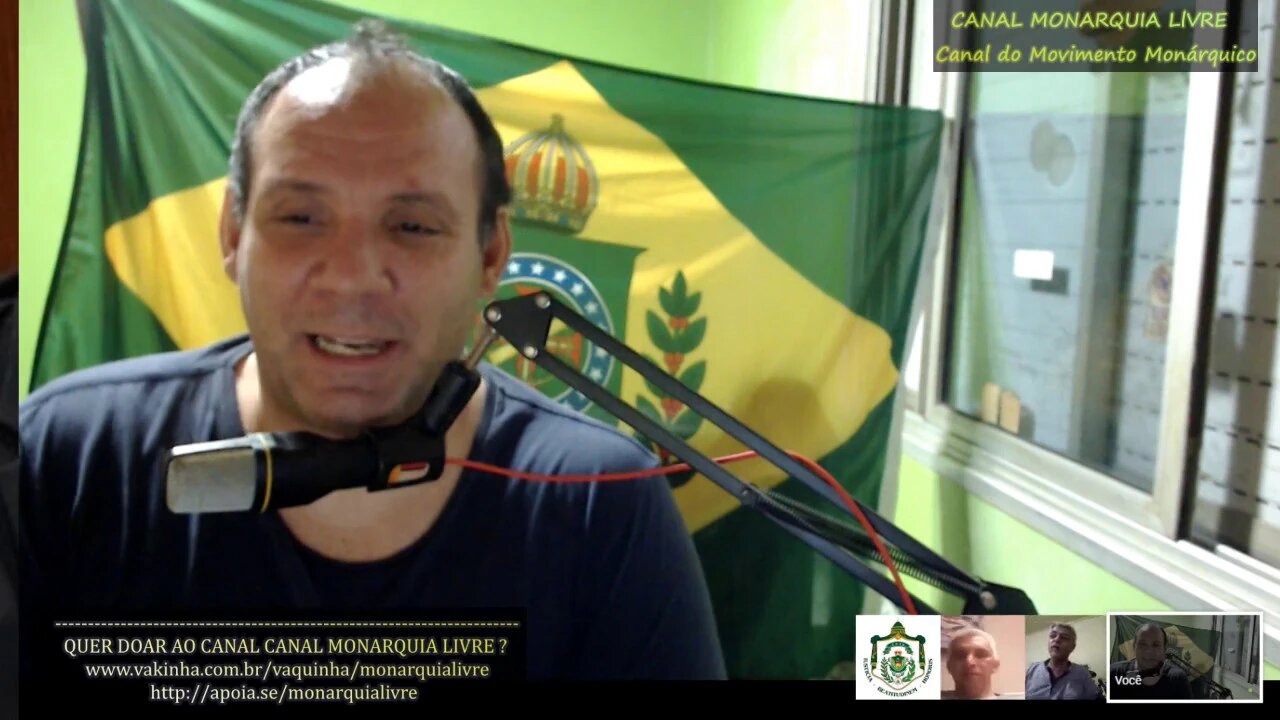 AO VIVO: HAGOUT ANJO DO IMPERIO COM ARLINDO AMARO, MONARQUIA LIVRE E RADIO BRAZIL IMPERIAL