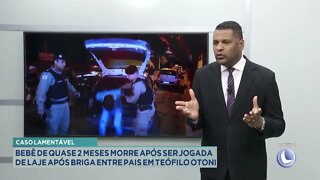 Caso lamentável: bebê morre após ser jogada de laje após briga entre pais em Teófilo Otoni