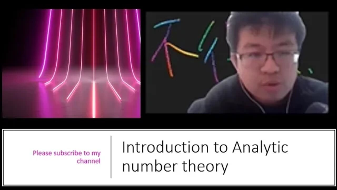 Analytic number theory: introduction