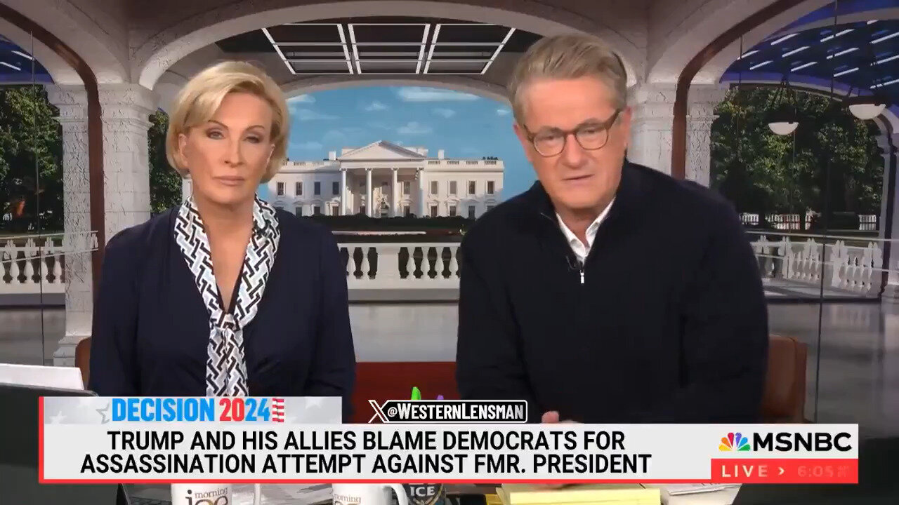 'Morning Joe' Slams Dangerous Audacity Of Trump Claiming Dem Rhetoric Led To Assassination Attempts