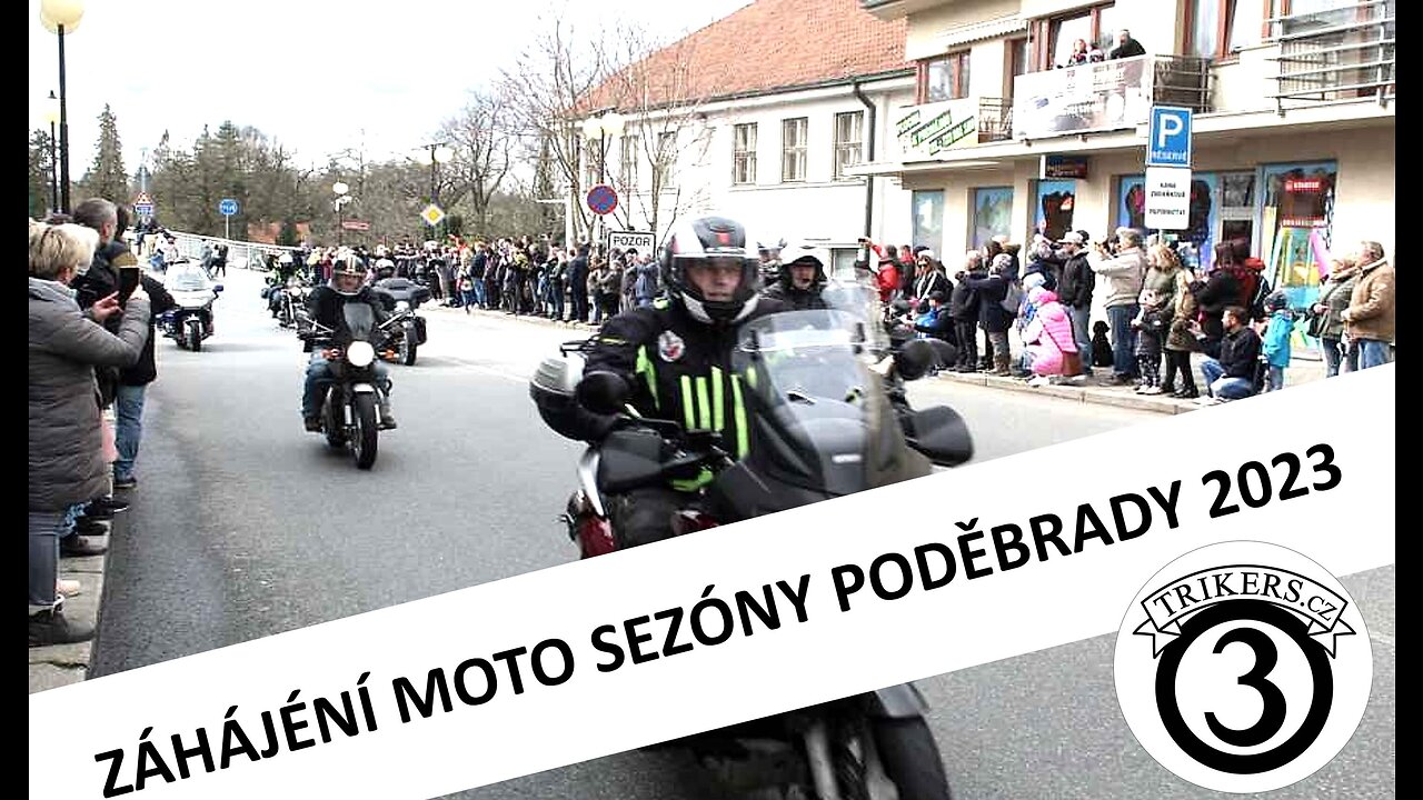 www.TRIKERS.cz - Zahájení moto sezóny PODĚBRADY 2023