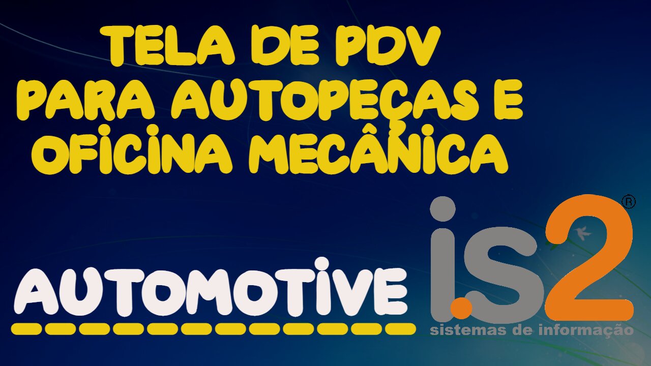 Tela de Pedido de Vendas Software Autopeças IS2 Automotive WD