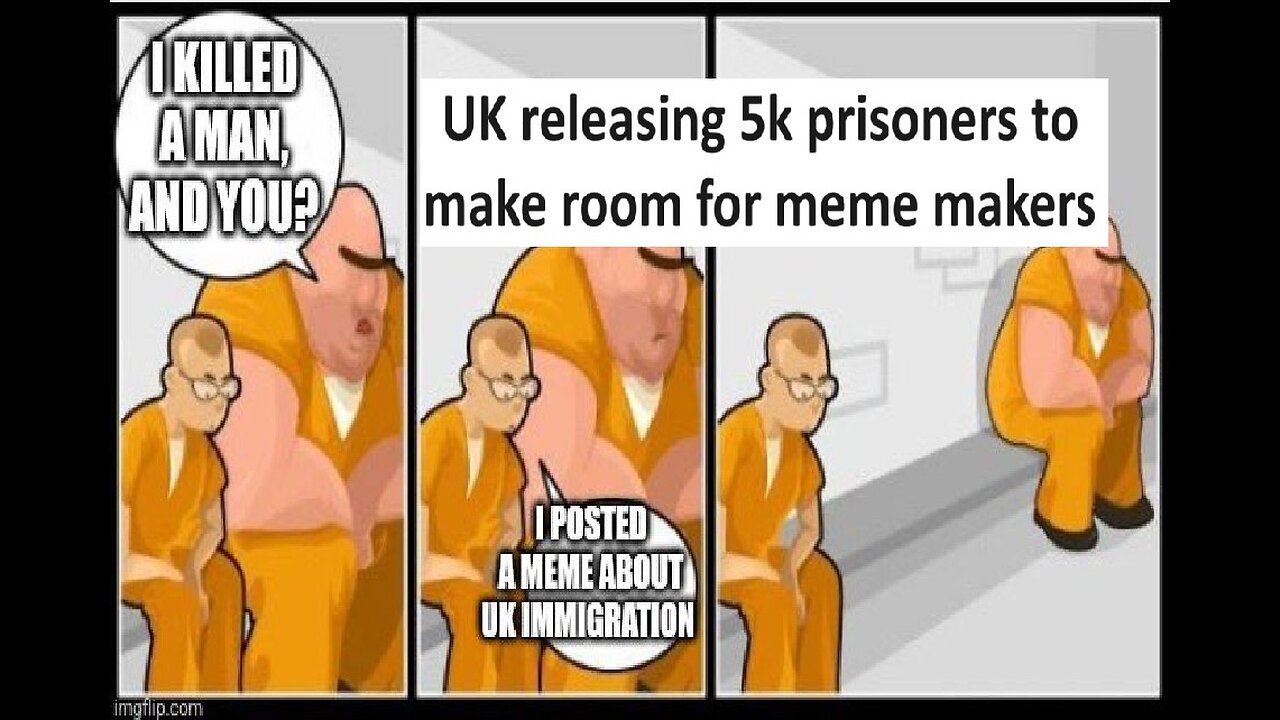 UK gov released 5k prisoners to make room for anti immigration protesters